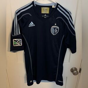 Sporting Kansas City Navy Soccer Jersey